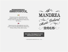 Tablet Screenshot of mandstockfestival.com